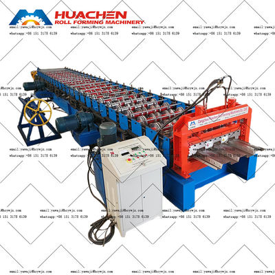 Flooring Deck Plate Double Layer Sheet Standing Seam Roof Panel Roll Forming Machine