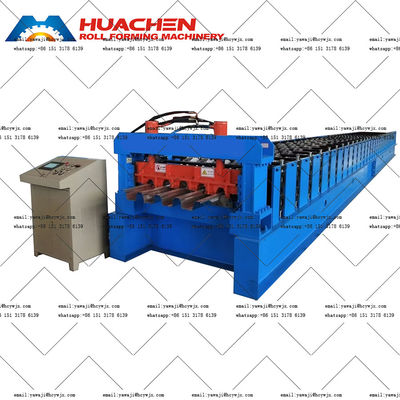 Long Service Life Floor Deck Profile Making Corrugated Roof Sheet Roll Forming Machine