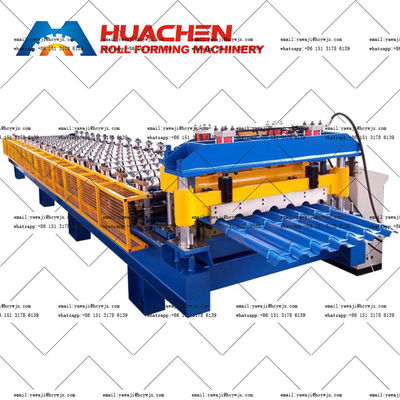 Roofing Glazed Tile Automatic Roll Forming Machine
