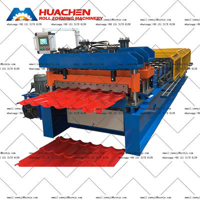Double Layer PPGI / GI Glazed Sheet Roll Forming Machine