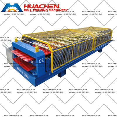 Double Layer Glazed Tile 1250mm Roll Forming Machine