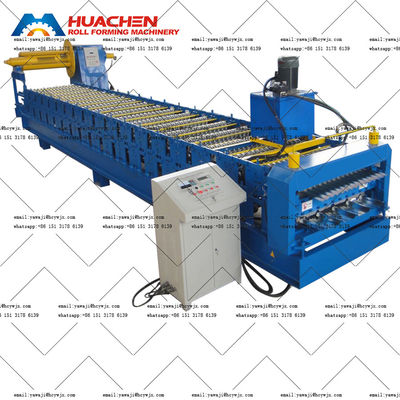 1000mm 18Stations Double Layer Roll Forming Machine 3phases