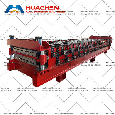 Roof Sheet Double Deck Steel Angle Roll Forming Machine