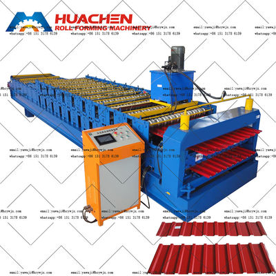 Double Deck PPGI / GI Steel Roll Forming Machine