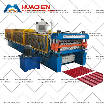 PPGI / GI Steel Profile Double Deck Roll Forming Machine