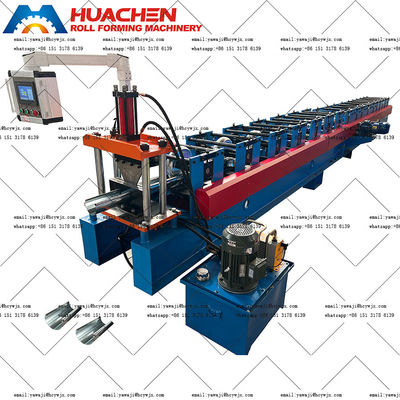Full Automatic Gutter Roll Forming Equipment / Plate Forming Machine 0.3mm - 0.6mm
