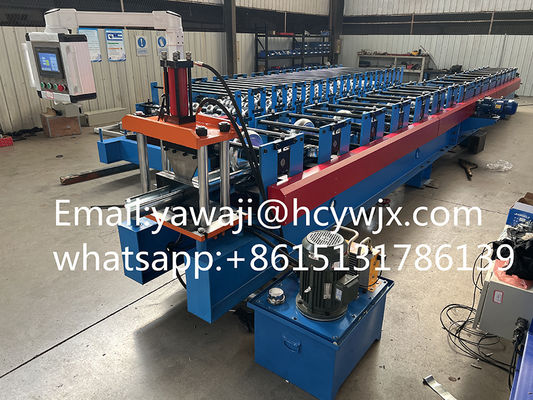Full Automatic Gutter Roll Forming Equipment / Plate Forming Machine 0.3mm - 0.6mm