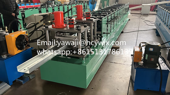 C Purlin Roll Forming Machine With Auto Punching