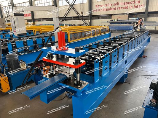 3 Phase Wall Sheet Wall Panel Roll Forming Machine PLC Control System