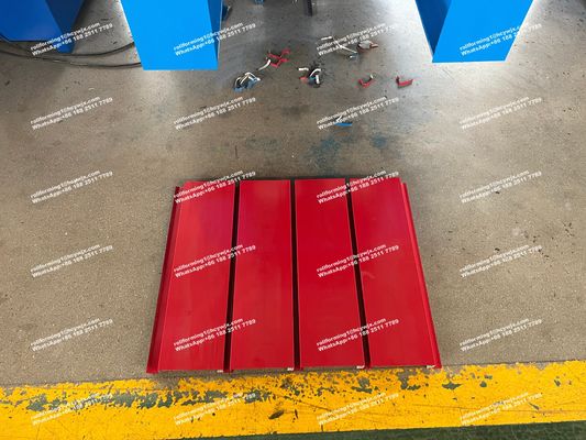 3 Phase Wall Sheet Wall Panel Roll Forming Machine PLC Control System