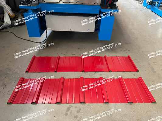 Ethiopia 300 400 Double Roll Former Double Layer Roll Forming Machine
