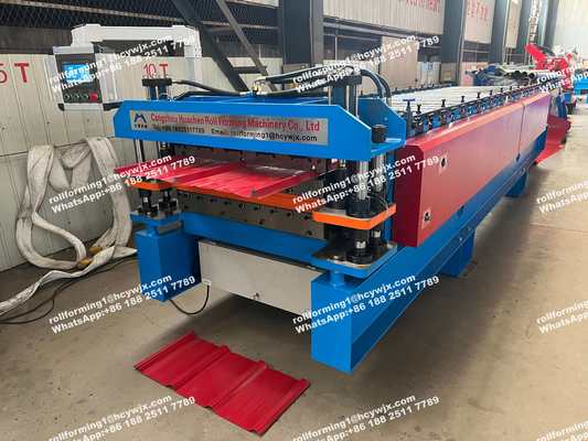 20M/Min Metal Roof Panel Double Layer Roll Forming Machine Automatic Type