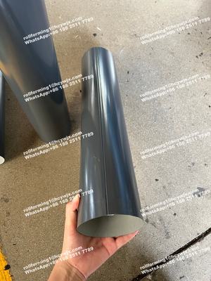 Round Rainspout Roll Forming Machine For Rainwater Downpipe / Water Pipe