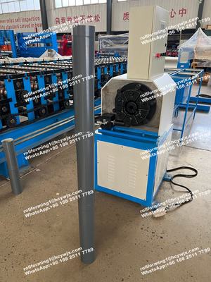Rain Water Steel Down Pipe Roll Forming Machine 333