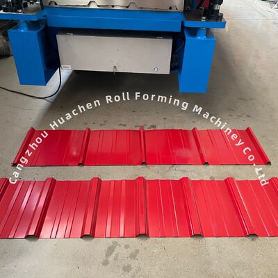 1250MM Width 15m/min Speed PPGI/GI Material Double Layer Roll Forming Machine for Trapezoidal Sheets