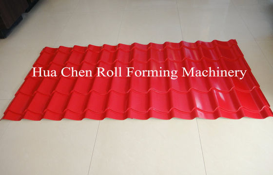 HC Galvanized/Aluminum Roof Sheet Glazed Tile Roll Forming Machine