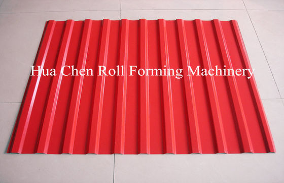 5 Ton Passive Decoiler  Hydraulic Wall Panel Roll Forming Machine 0.3-0.6mm