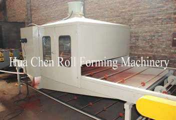 Vermiculite Stone Coated Roof Tile Machine With Electrical Control System
