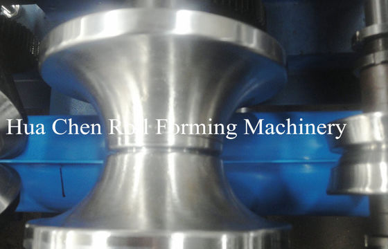 Color Steel Sheet Circular Downspout Roll Forming Machine With 15 Rows