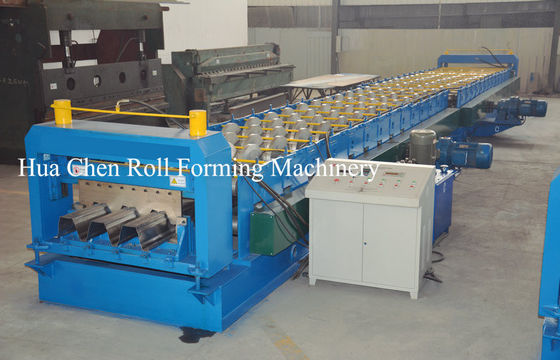 1.2mm Thickness 28T Weight Metal Deck Roll Forming Machine with 1 Year Warranty for Floor Deck Production