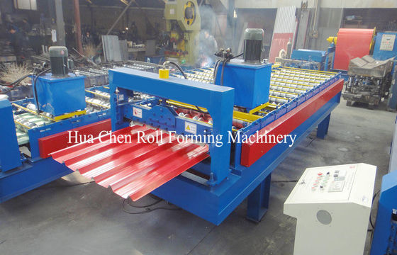 Rib-And-Pan Roofing And Walling Roll Forming Machine
