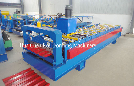 1220mm Raw Material Color Steel Plate Roofing Roll Forming Machine