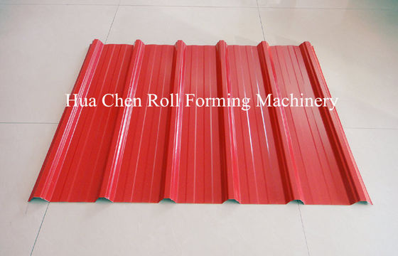 1220mm Raw Material Color Steel Plate Roofing Roll Forming Machine
