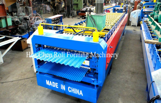 Corrugated iron roof sheet Double Layer Roll Forming Machine for Turkey market