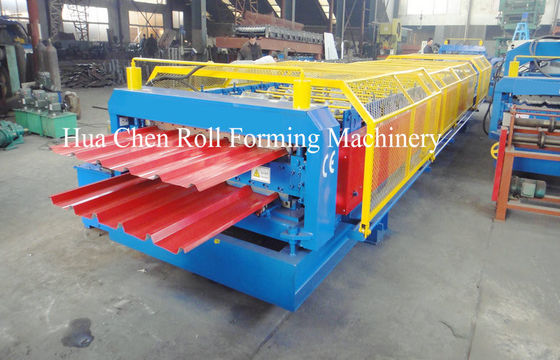 Forming Speed 8-12m/Min Double Layer Roof Forming Machine Shaft Diameter 76mm