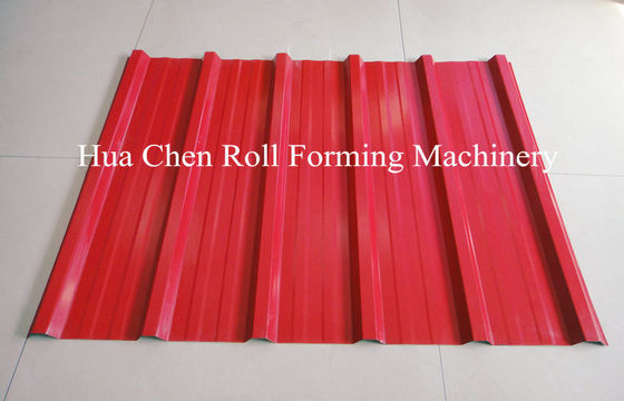 Forming Speed 8-12m/Min Double Layer Roof Forming Machine Shaft Diameter 76mm