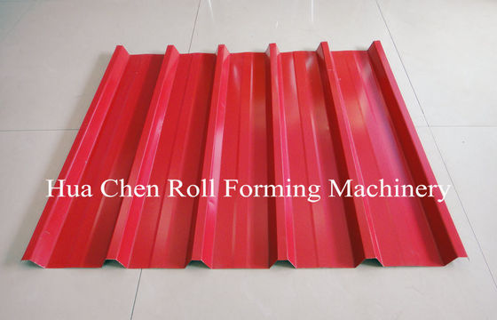 Forming Speed 8-12m/Min Double Layer Roof Forming Machine Shaft Diameter 76mm