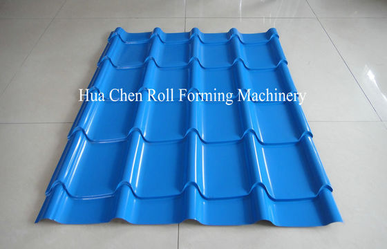 High Speed Corrugated Double Layer Roll Forming Machine With PLC Control