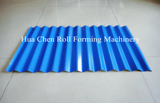 High Speed Corrugated Double Layer Roll Forming Machine With PLC Control