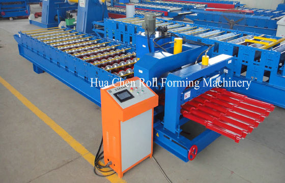 Euro Tile Color Steel Plate oll Forming Machine
