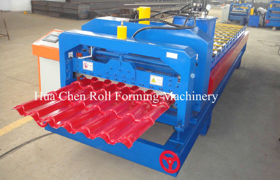 Euro Tile Color Steel Plate oll Forming Machine