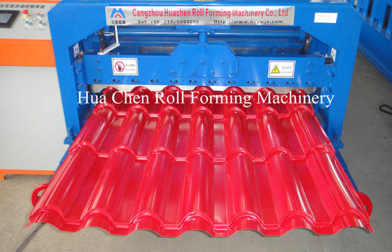 Euro Tile Color Steel Plate oll Forming Machine
