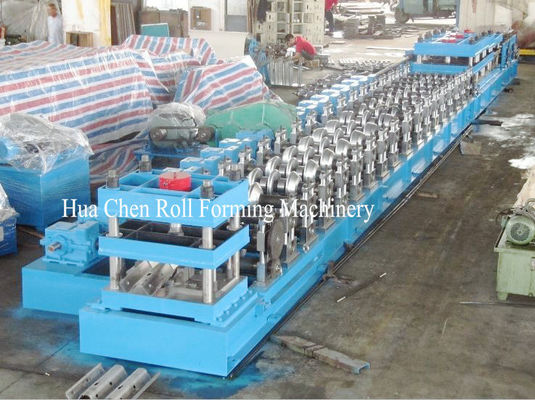 W-Shaped Cr12 Steel Sheet Metal Roll Forming Machines ISO Certification