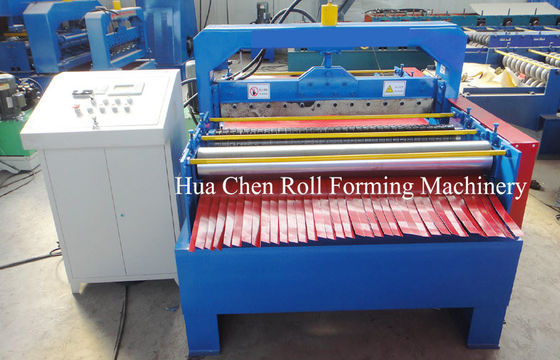 Professional Color Coated Automatic Pipe Cutting Machine 380V 50Hz 3Phase