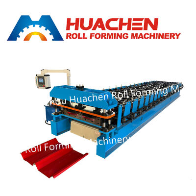 An automatic sheet rolling forming machine used for manufacturing roof panels