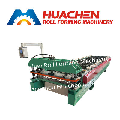 Fully Automatic Color Steel Glazed Tile Metal Color Steel Thin Roof Panel Rolling Forming Machine