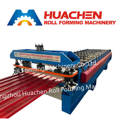 Single-layer roof profile forming machine / Stepped tile plate forming machine
