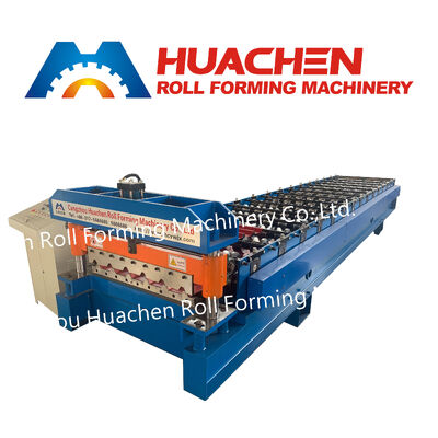Roof Panel Step Tile Roll Forming Machine Roof and Wall Sheet Roller Machine
