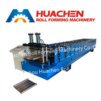 Fully automatic shearing type roof tile and membrane forming machine