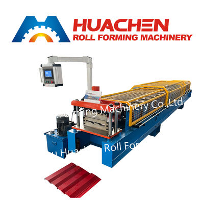 Automatic roofing sheet forming machine applicable to the construction market