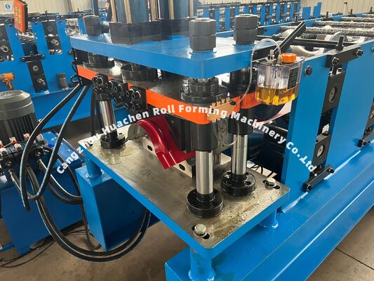 High-Performance Metal Ridge Cap Roll Forming Machine for Roofing Industry Production