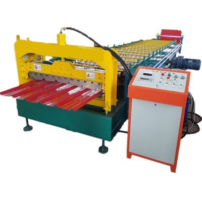 Roofing Corrugated Sheet 8kw Cold Roll Forming Machine