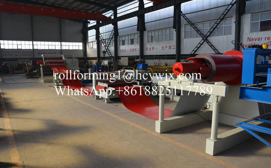 30m/Min Steel Coil Slitting Line With Decoiler And Recoiler