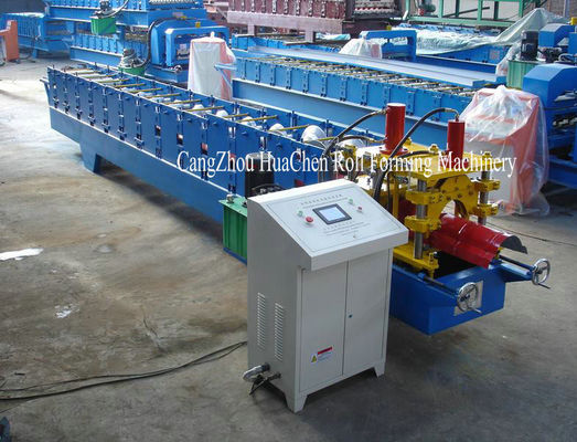 Professional Hydraulic Ridge Cap Roll Forming Machinery 380V 50Hz 3 Phases