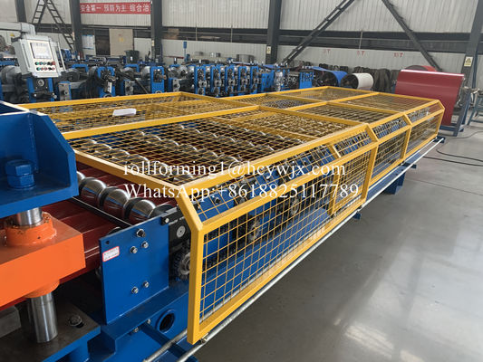 12 Rows Partial Arc Glazed Tile Roll Forming Machine