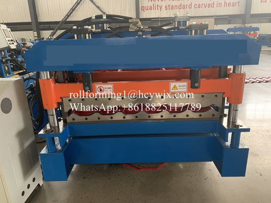 12 Rows Partial Arc Glazed Tile Roll Forming Machine